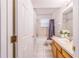 Clean bathroom with tub, shower, and vanity at 141 Minniehaha Cir, Haines City, FL 33844
