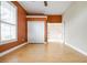 Bedroom with two-tone walls and built-in closet at 2636 Huntington Hills Dr, Lakeland, FL 33810