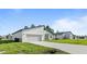 Contemporary home with two-car garage and well-maintained lawn at 266 Hyacinth Ct, Kissimmee, FL 34759