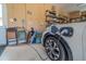 Garage with electric car charger and extra storage space at 7330 Reflections Lake Dr, Lakeland, FL 33813