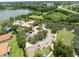 Aerial view showing community amenities and surrounding landscape at 1941 Altavista Cir, Lakeland, FL 33810