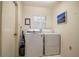 Laundry room with washer and dryer included at 6217 Crane Dr, Lakeland, FL 33809