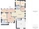 Floor plan displaying a spacious layout with multiple bedrooms, bathrooms, and living areas at 1323 Hammock Shade Dr, Lakeland, FL 33809