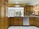 Spacious kitchen with granite countertops and ample cabinetry at 1323 Hammock Shade Dr, Lakeland, FL 33809