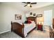 Charming bedroom with a double bed and wooden nightstand at 11 Loma Verde # 11, Lakeland, FL 33813