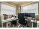 Well-lit home office with built-in desk and ample storage at 11 Loma Verde # 11, Lakeland, FL 33813
