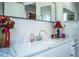 Elegant bathroom with marble countertop and modern fixtures at 11 Loma Verde # 11, Lakeland, FL 33813