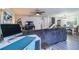 Living area features a home office space and comfortable seating at 11 Loma Verde # 11, Lakeland, FL 33813