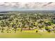 Bird's-eye view of community by the lake at 11 Loma Verde # 11, Lakeland, FL 33813