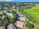 Aerial view of the neighborhood and surrounding area at 665 Lake Clark Pl, Lakeland, FL 33813