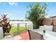 A patio with seating area overlooking the lake at 1920 E Edgewood Dr # G5, Lakeland, FL 33803