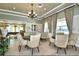 Elegant community room with seating and a pool table at 4538 Grandview Glen Dr, Auburndale, FL 33823