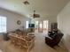 Relaxing living room with access to the lanai at 323 Travelers Dr, Polk City, FL 33868