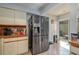 Modern kitchen with stainless steel appliances at 103 Coventry Ln, Haines City, FL 33844
