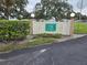 Entrance sign for The Villas community at 462 Cameo Dr # 462, Lakeland, FL 33803