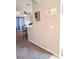 Kitchen with breakfast bar and dark brown cabinets at 522 Raymond Ave, Frostproof, FL 33843