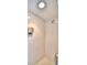 Clean shower stall with tiled walls and a built-in seat at 3258 Triple Crown Ln, Lakeland, FL 33811