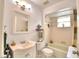 Clean bathroom with tub, shower, and updated vanity at 3258 Triple Crown Ln, Lakeland, FL 33811