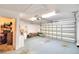 Garage with ample storage and workshop area at 3258 Triple Crown Ln, Lakeland, FL 33811