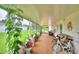 Large screened-in patio, overlooking backyard at 3258 Triple Crown Ln, Lakeland, FL 33811