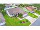 Aerial view of single Gathering home and neighborhood at 3258 Triple Crown Ln, Lakeland, FL 33811