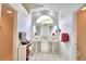 Elegant bathroom featuring double vanities and a large window at 3258 Triple Crown Ln, Lakeland, FL 33811