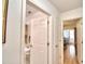 Bright hallway with access to bedrooms and bathrooms at 3258 Triple Crown Ln, Lakeland, FL 33811