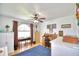 Bright home office with built-in desk and window at 3258 Triple Crown Ln, Lakeland, FL 33811
