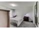 Bright bedroom with carpeted floors and ample closet space at 653 Hidden Lakes Ct, Haines City, FL 33844