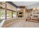 Breakfast nook with view of the backyard and access to the pool area at 6529 Longwood Trace S Ln, Lakeland, FL 33811