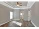 Main bedroom with access to bathroom and walk-in closet at 4756 Acorn Dr, Mulberry, FL 33860