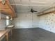 Large workshop with built-in shelving and ample workspace at 4756 Acorn Dr, Mulberry, FL 33860