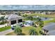 Aerial view of house and RV in a community at 544 Narrow Pond Rd, Polk City, FL 33868