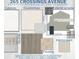 Donatella floor plan showcasing various interior and exterior color options at 265 Crossings Ave, St Cloud, FL 34771