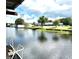 Scenic view of the canal and neighboring properties at 180 Lakeview Dr, Haines City, FL 33844