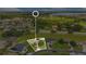 Aerial close-up view of a single Gathering home, highlighting its curb appeal and location at 2948 Vintage View Cir, Lakeland, FL 33812