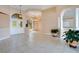 Spacious entryway with tile floors and access to other rooms at 2948 Vintage View Cir, Lakeland, FL 33812