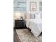Bedroom with a comfy bed and patterned rug at 4618 Crestview Ln, Lakeland, FL 33813