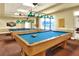 Recreation room with two billiard tables at 6205 Raven Run, Lakeland, FL 33809