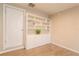 Built-in white shelving unit with ample storage space at 121 Coleman Rd, Winter Haven, FL 33880