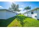 View of backyard between houses at 4829 Colonnades E Cir, Lakeland, FL 33811