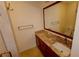 Updated bathroom with granite vanity and tiled shower at 4428 Sugartree E Dr, Lakeland, FL 33813