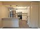 Modern kitchen with stainless steel appliances and granite countertops at 608 Lark Dr, Lakeland, FL 33813