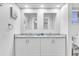 Bathroom with double vanity and granite countertops at 2233 20Th Nw St, Winter Haven, FL 33881