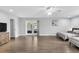 Spacious bedroom with two beds and private access to patio at 2233 20Th Nw St, Winter Haven, FL 33881
