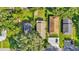 Aerial view of property and neighboring houses at 1127 N Stella Ave, Lakeland, FL 33805