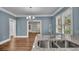 Kitchen with granite countertops and double sink at 1127 N Stella Ave, Lakeland, FL 33805