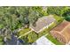 Aerial view showing house and surrounding area at 1127 N Stella Ave, Lakeland, FL 33805