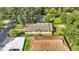 Aerial view of property and neighborhood at 1127 N Stella Ave, Lakeland, FL 33805