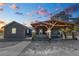 Gray house with a large covered porch and stone pillars at 1805 Providence Rd, Lakeland, FL 33805